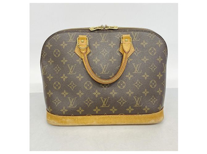 Borsa Louis Vuitton Monogram Alma M51130 Marrone - vista 10