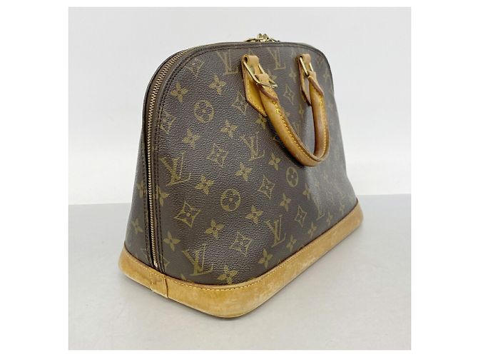Borsa Louis Vuitton Monogram Alma M51130 Marrone - vista 2