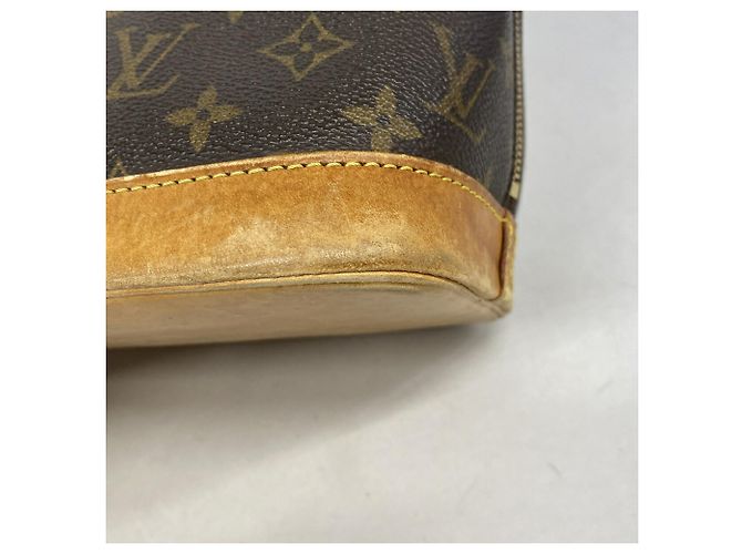 Borsa Louis Vuitton Monogram Alma M51130 Marrone - vista 6