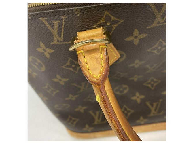 Borsa Louis Vuitton Monogram Alma M51130 Marrone - vista 7