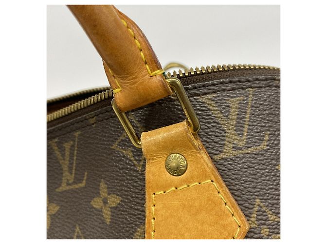 Borsa Louis Vuitton Monogram Alma M51130 Marrone - vista 8
