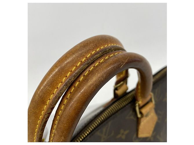 Borsa Louis Vuitton Monogram Alma M51130 Marrone - vista 9