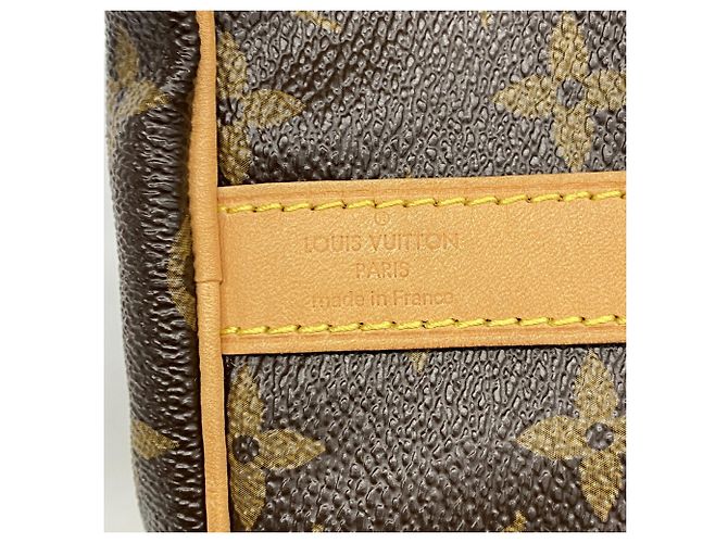 Borsa Louis Vuitton Monogram Speedy Bandoulière 30 Marrone - vista 5