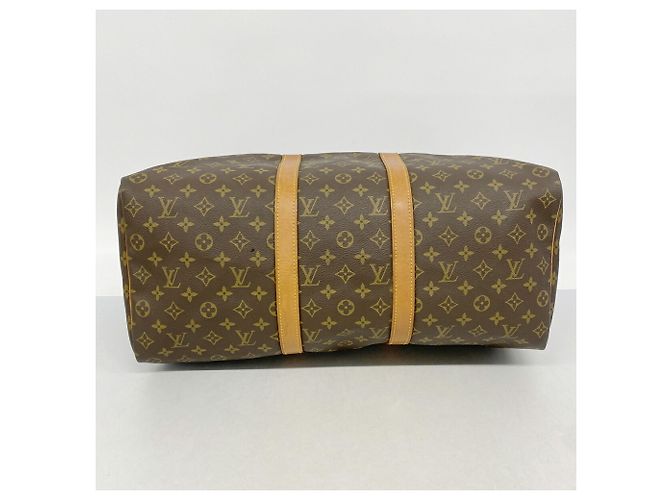 Louis Vuitton Boston Monogram Keepall 50 Marron - vue 3