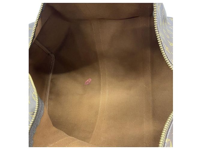 Louis Vuitton Boston Monogram Keepall 50 Marron - vue 4