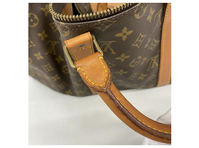 Louis Vuitton Boston Monogram Keepall 50 Marron - vue 8