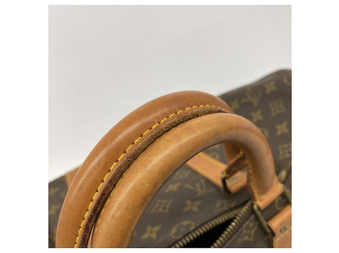 Louis Vuitton Boston Monogram Keepall 50 Marron - vue 9