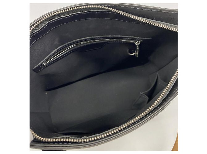 Louis Vuitton Monogram Mat Stockton Tote Bag Schwarz - Ansicht 4