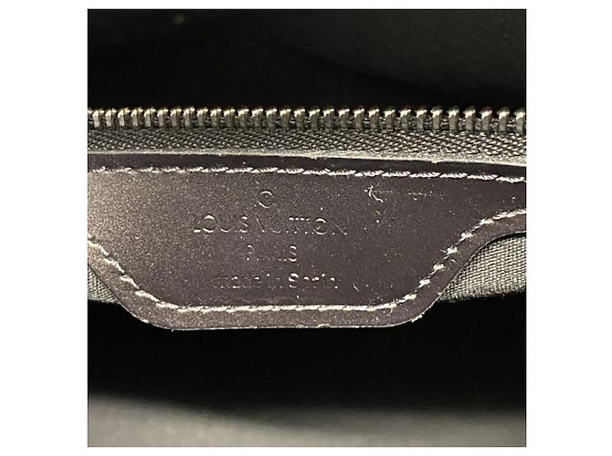 Louis Vuitton Monogram Mat Stockton Tote Bag Schwarz - Ansicht 5