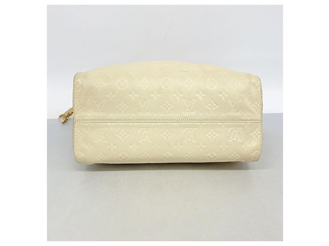 Borsa Tote Louis Vuitton Monogram Empreinte Lumineuse PM Bianco - vista 3