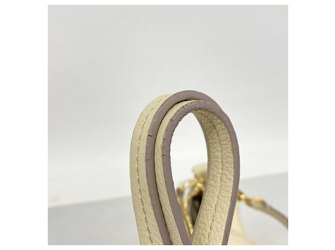 Borsa Tote Louis Vuitton Monogram Empreinte Lumineuse PM Bianco - vista 7