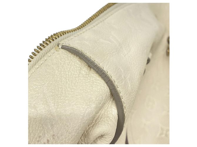 Borsa Tote Louis Vuitton Monogram Empreinte Lumineuse PM Bianco - vista 8