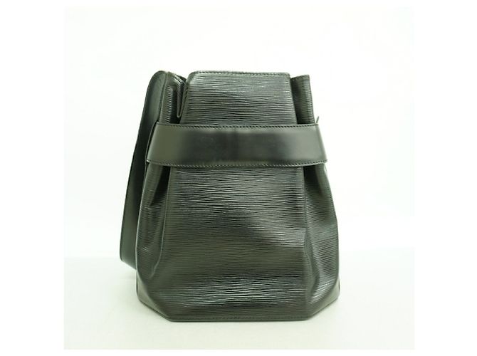 Borsa a tracolla Louis Vuitton Epi Depaule PM Nero - vista 10