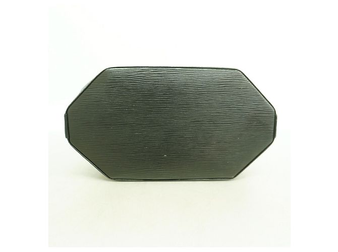 Borsa a tracolla Louis Vuitton Epi Depaule PM Nero - vista 3