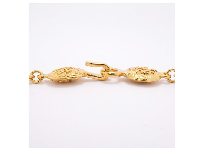 Chanel vergoldete Halskette Golden - Ansicht 4