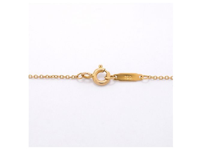 Autre Marque Collar de letra Notes Tiffany & Co. en oro amarillo de 18K - vista 4