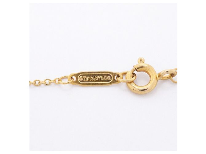Autre Marque Collar de letra Notes Tiffany & Co. en oro amarillo de 18K - vista 5