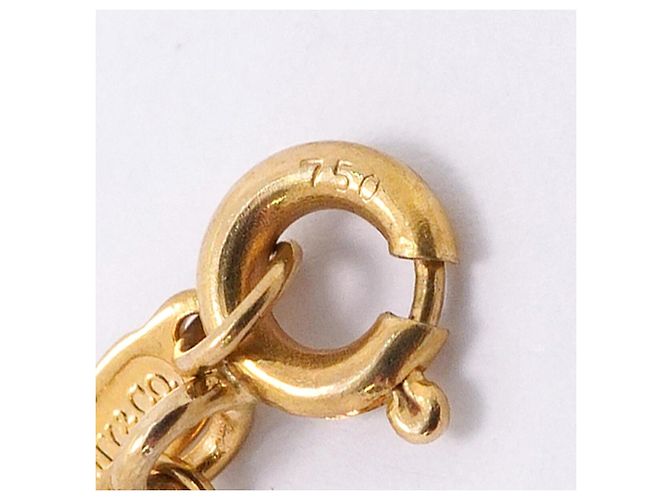 Autre Marque Collar de letra Notes Tiffany & Co. en oro amarillo de 18K - vista 6