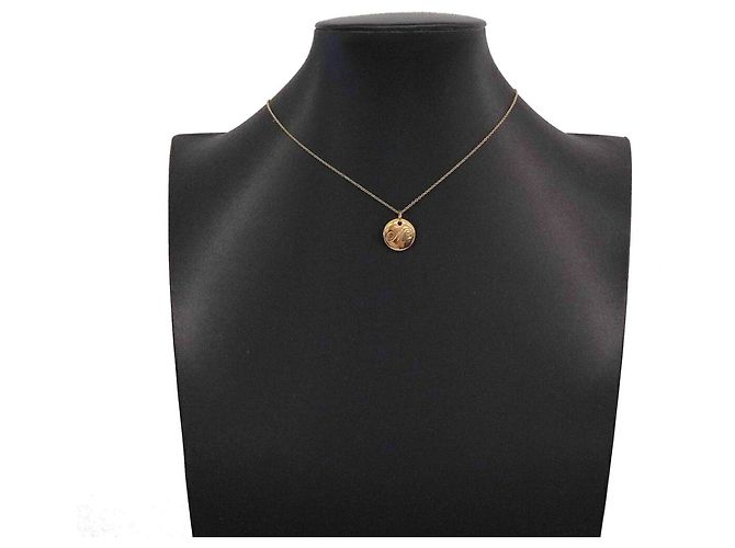 Autre Marque Collar de letra Notes Tiffany & Co. en oro amarillo de 18K - vista 7