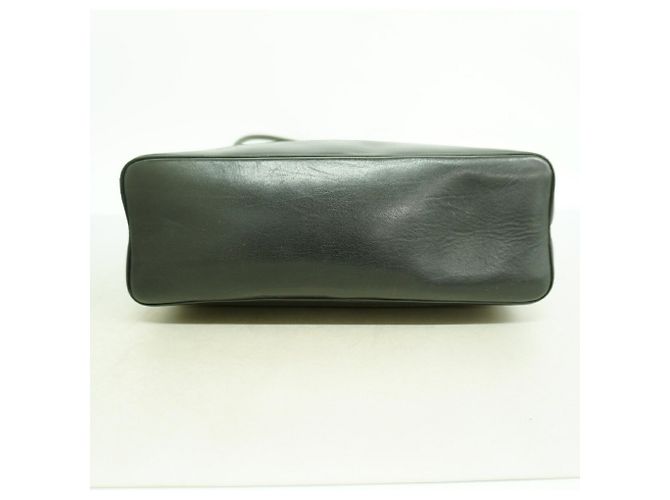 Borsa Tote Chanel in pelle di agnello Nero - vista 3