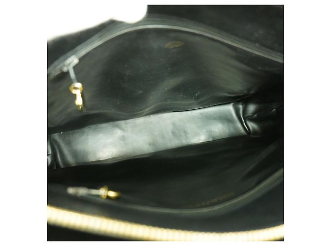Borsa Tote Chanel in pelle di agnello Nero - vista 4