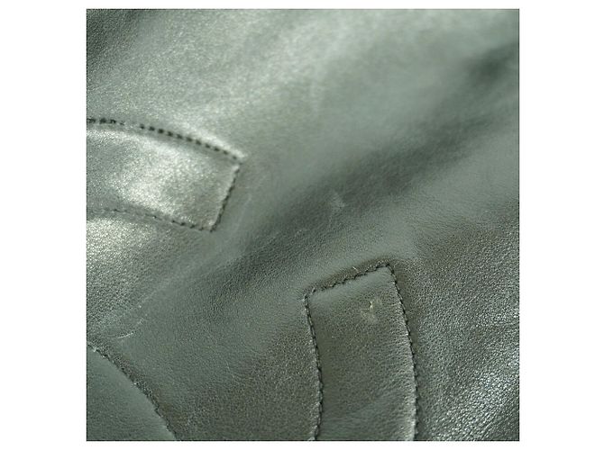 Borsa Tote Chanel in pelle di agnello Nero - vista 8