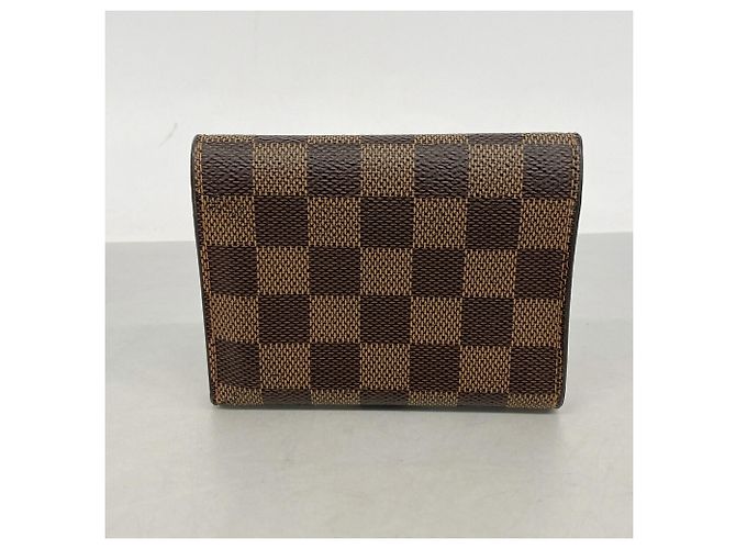 Louis Vuitton Tri-fold Wallet in Ebene Damier ebene - view 9