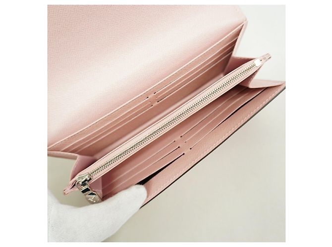 Louis Vuitton Epi Leather Long Wallet Pink - view 3