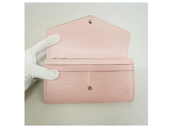Louis Vuitton Epi Leather Long Wallet Pink - view 7