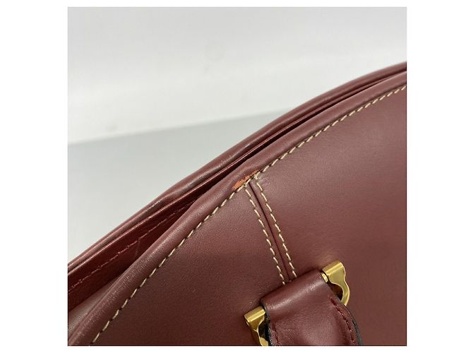 Borsa in pelle Cartier Must Bordò - vista 6