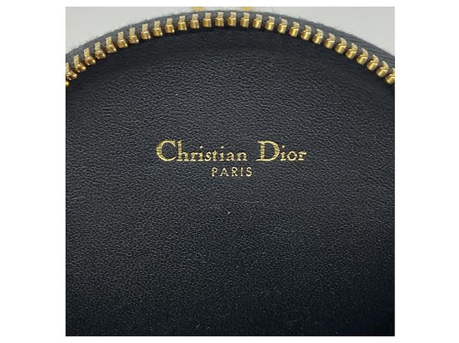 Christian Dior Cannage Leder-Schultertasche Schwarz - Ansicht 5