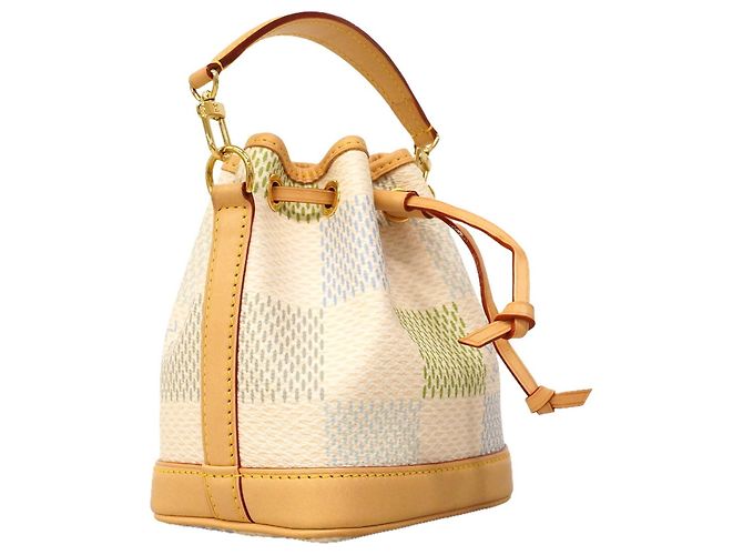 Borsa Louis Vuitton Damier Riches Nano Noe Multicolore - vista 2