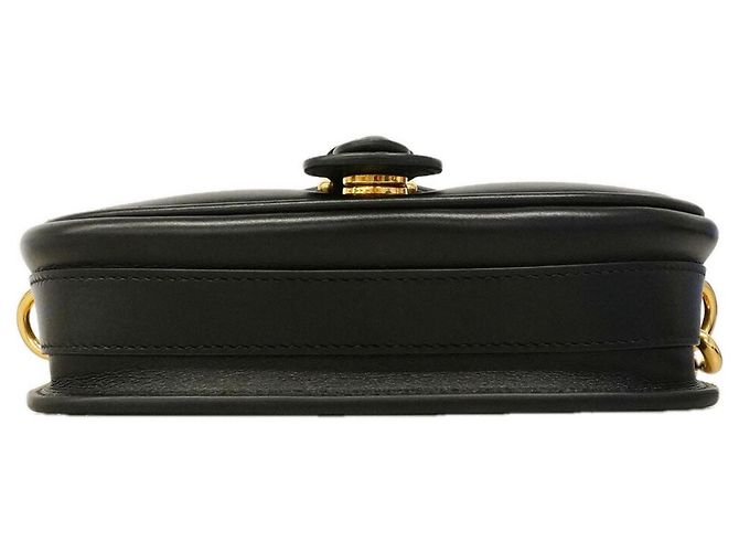 Borsa a tracolla Christian Dior in pelle nera Nero - vista 3