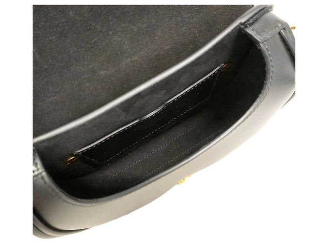 Borsa a tracolla Christian Dior in pelle nera Nero - vista 4