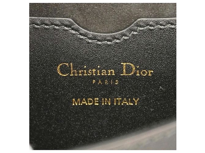 Borsa a tracolla Christian Dior in pelle nera Nero - vista 5