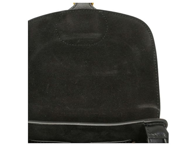 Borsa a tracolla Christian Dior in pelle nera Nero - vista 8