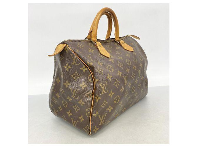 Louis Vuitton Monogram Speedy 30 Handtasche Braun - Ansicht 2