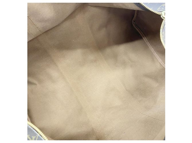 Louis Vuitton Boston Monogram Keepall Bandoulière 50 Braun - Ansicht 4