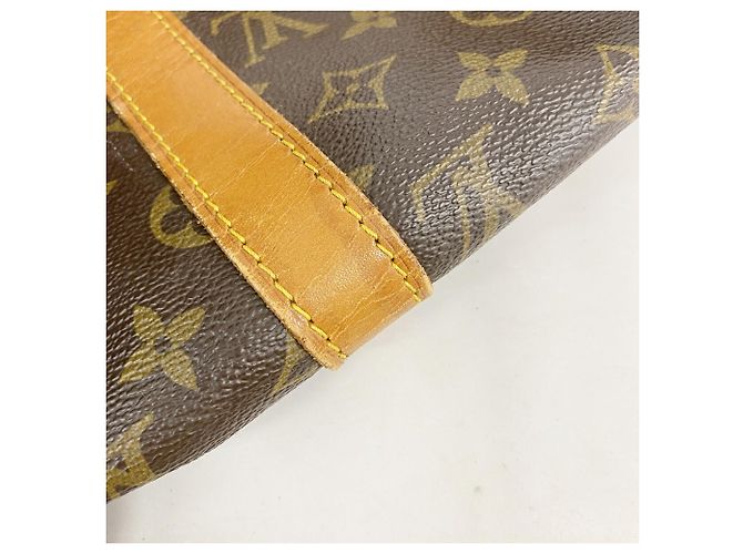 Louis Vuitton Boston Monogram Keepall Bandoulière 50 Braun - Ansicht 8