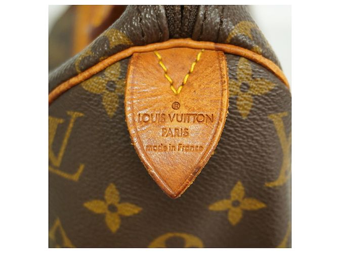 Louis Vuitton Monogram Speedy 30 Handtasche Braun - Ansicht 5