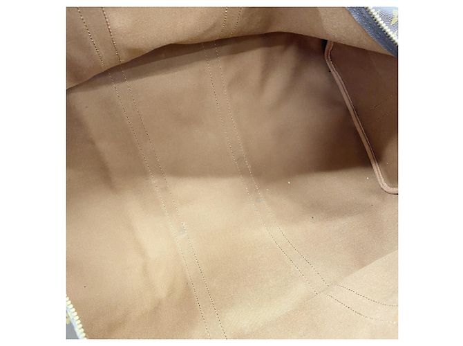 Louis Vuitton Boston Monogram Keepall Bandoulière 55 Marrone - vista 4