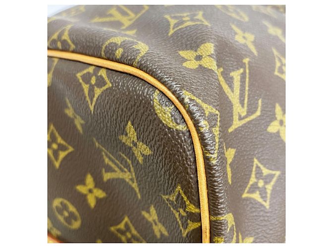 Louis Vuitton Boston Monogram Keepall Bandoulière 55 Marrone - vista 6