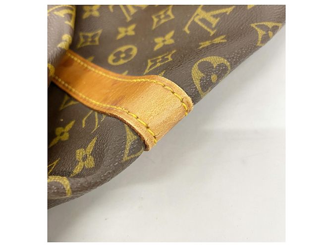 Louis Vuitton Boston Monogram Keepall Bandoulière 55 Marrone - vista 7
