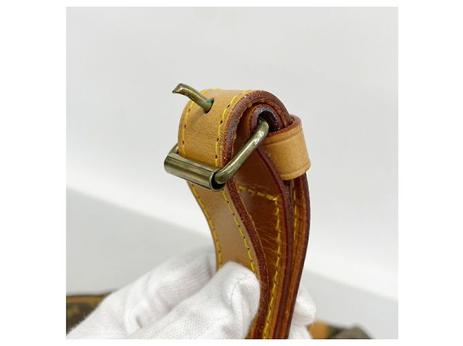 Louis Vuitton Boston Monogram Keepall Bandoulière 55 Marrone - vista 8