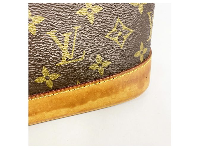 Borsa a mano Louis Vuitton Alma Monogram Marrone - vista 10