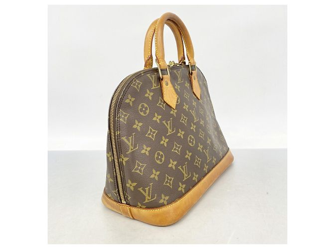 Borsa a mano Louis Vuitton Alma Monogram Marrone - vista 2