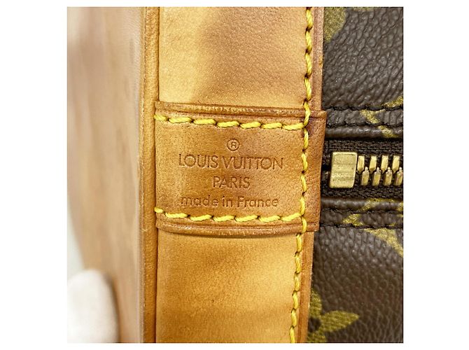 Borsa a mano Louis Vuitton Alma Monogram Marrone - vista 5