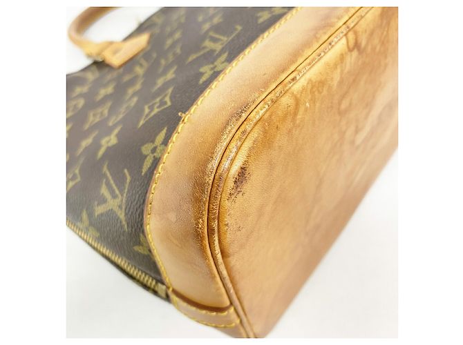 Borsa a mano Louis Vuitton Alma Monogram Marrone - vista 6