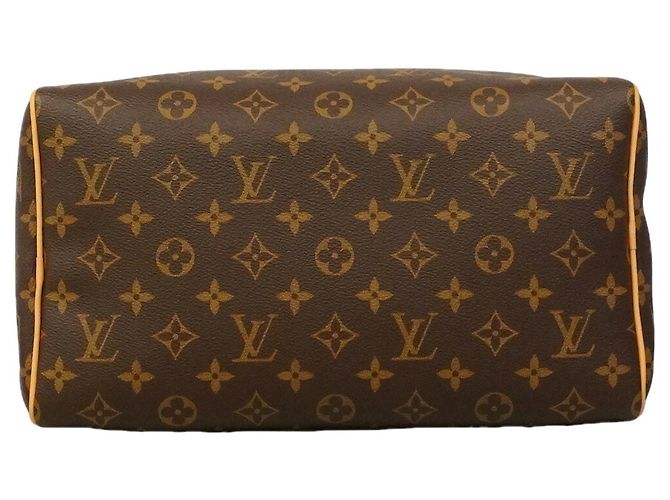Borsa a mano Louis Vuitton Monogram Speedy Bandoulière 30 Soft Marrone Rosso - vista 3