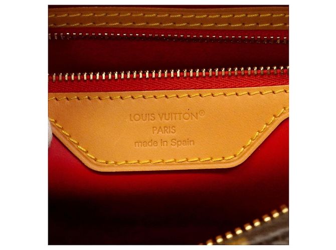 Borsa a mano Louis Vuitton Monogram Speedy Bandoulière 30 Soft Marrone Rosso - vista 5